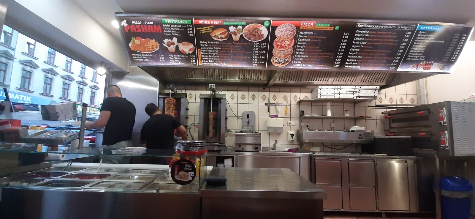 Pasham Kebap & Pizza Pizza Schnitzel Wien
