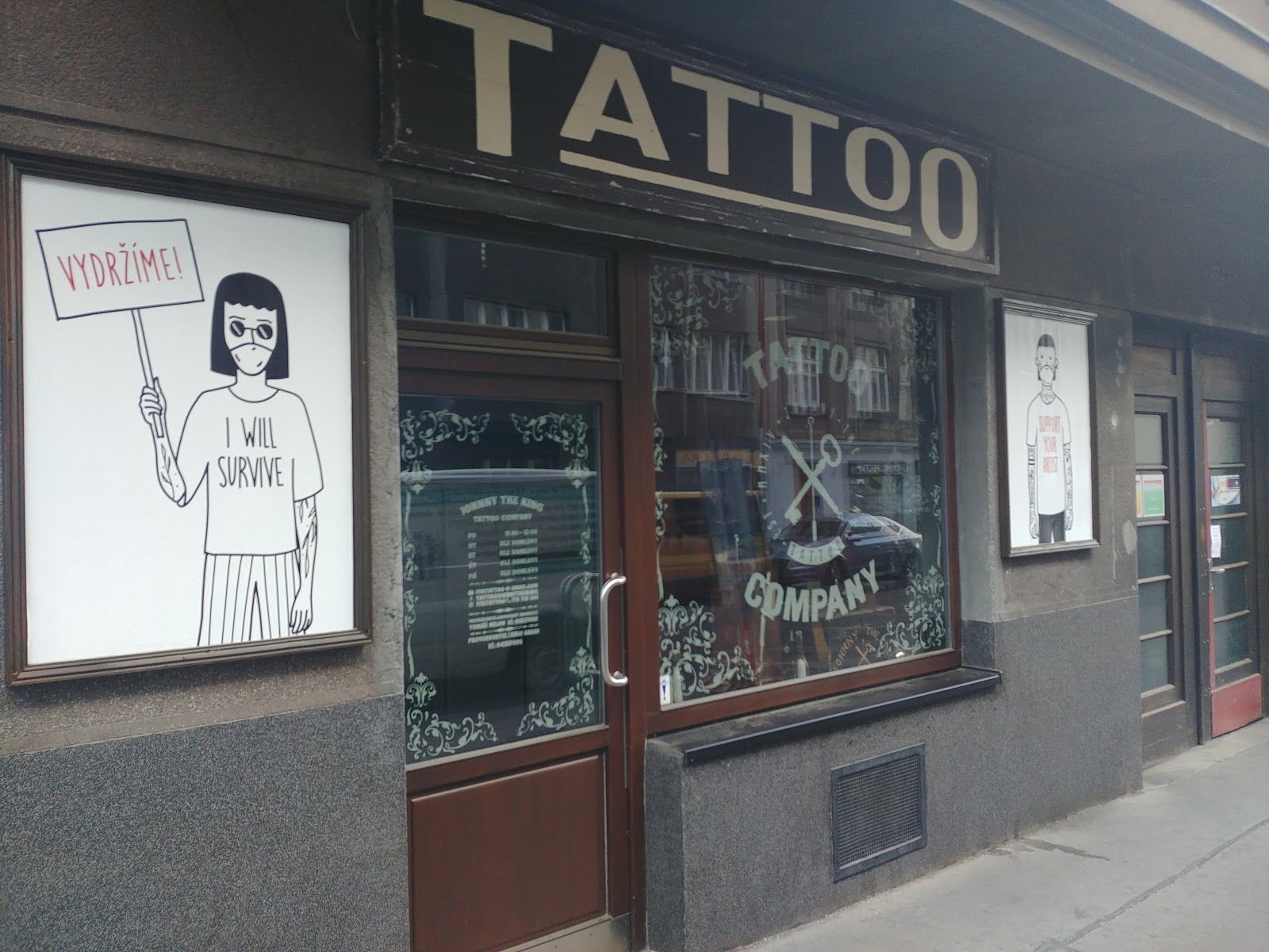 Tetovací studio Johnny The King Tattoo Praha