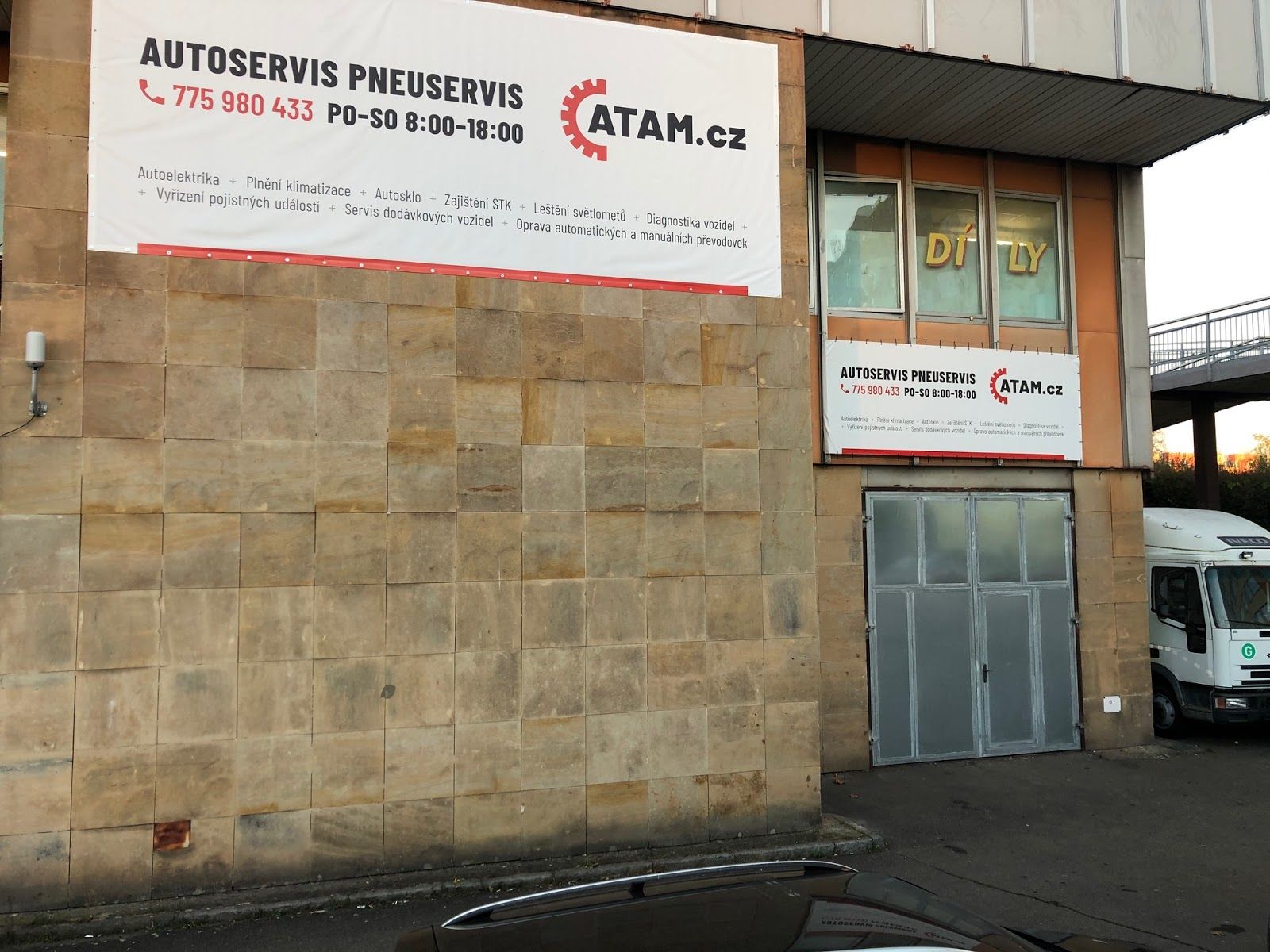 Autoservis pneuservis Atam Praha