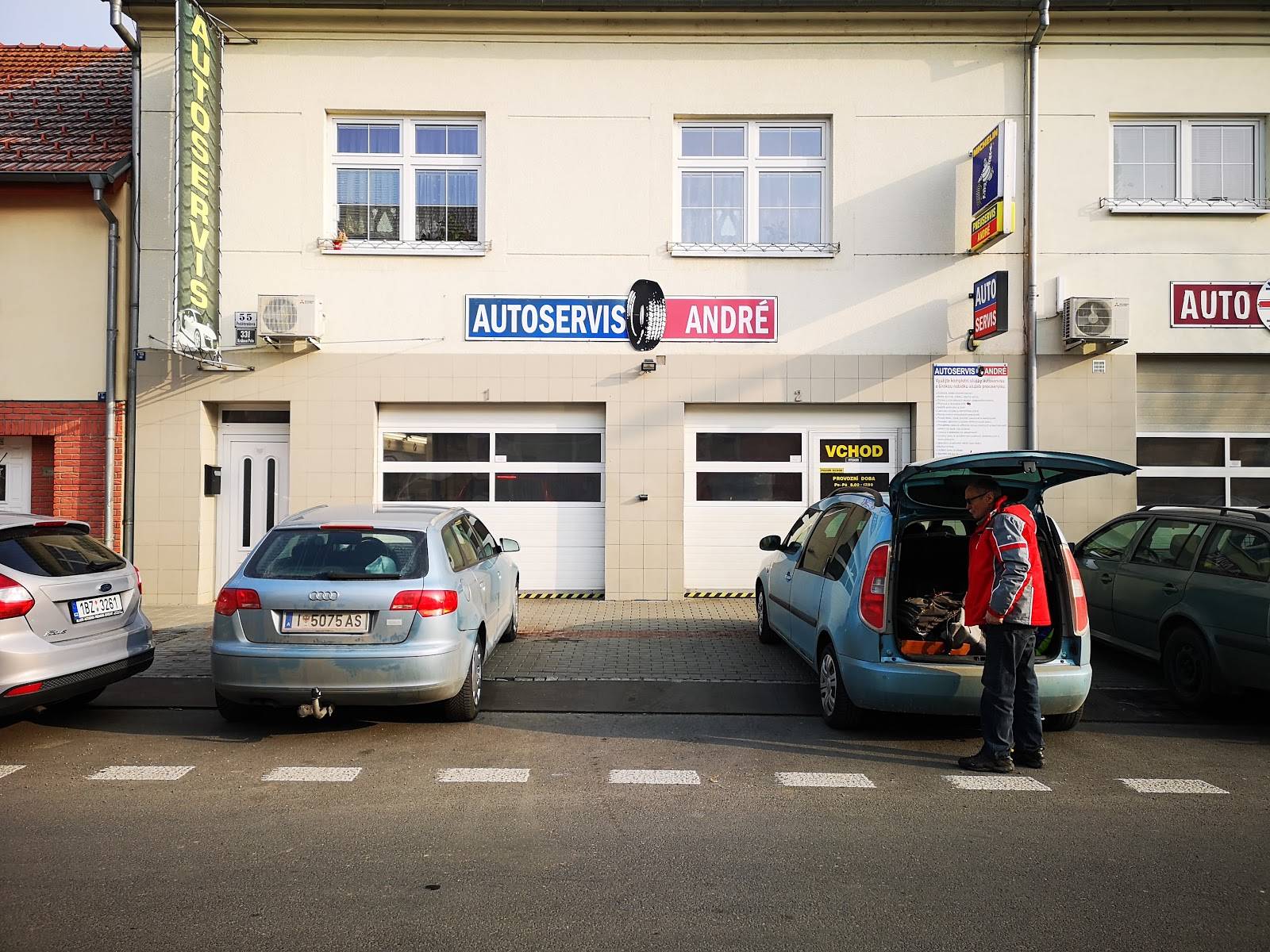 André - Pneuservis Brno