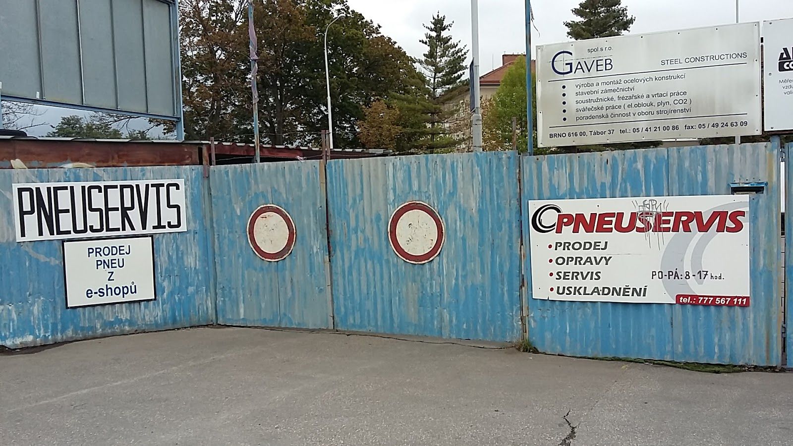 Autoservis , Pneuservis Brno