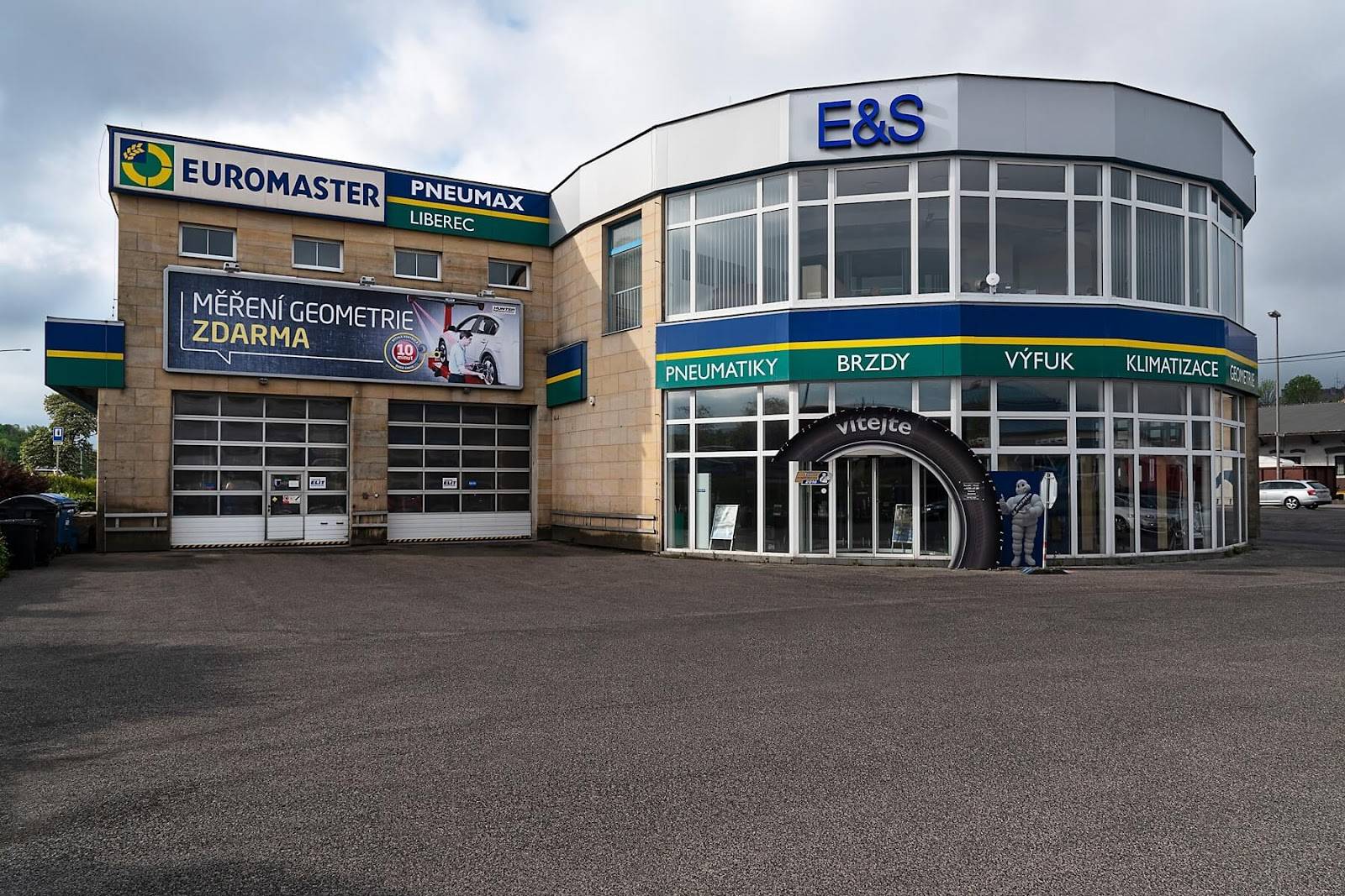 Autoservis, Pneuservis Euromaster Liberec