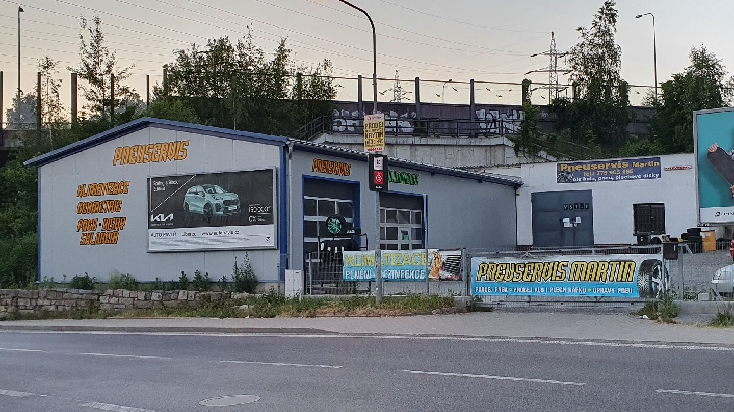 Autoservis , Pneuservis Martin Liberec