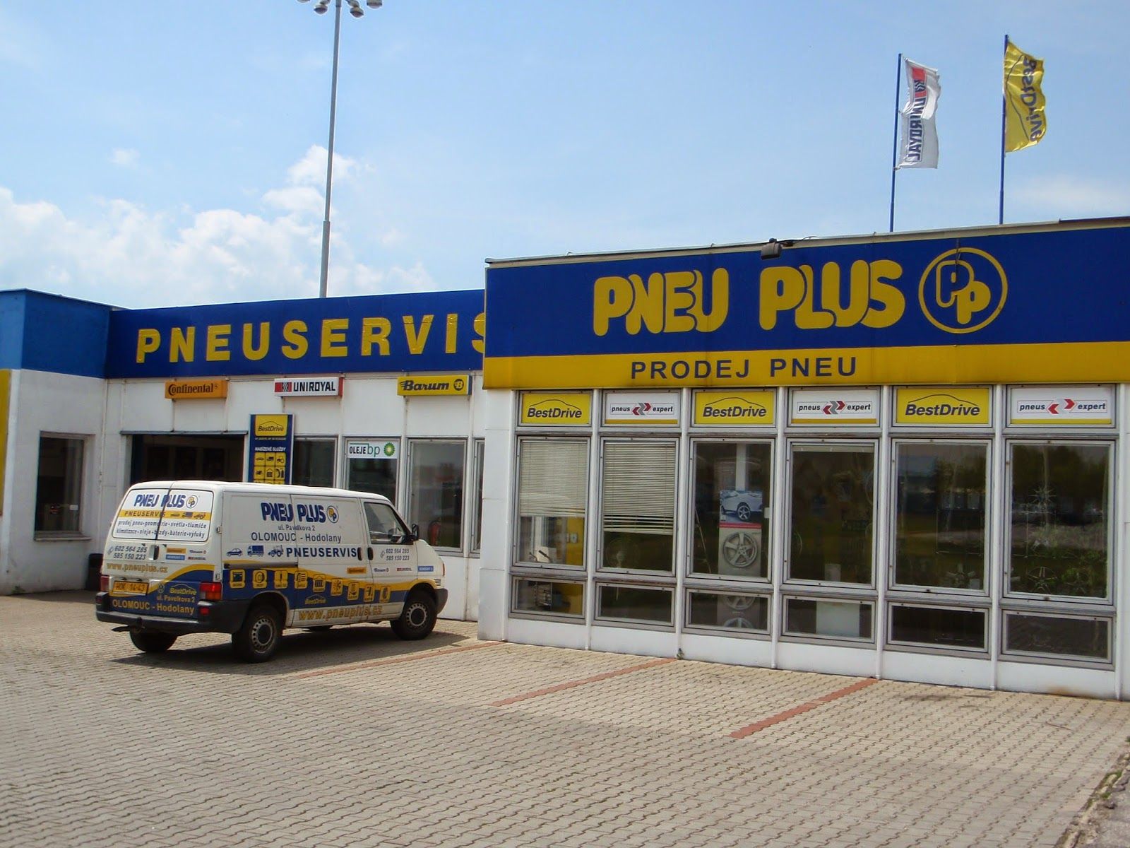 Autoservis, Pneuservis Pneu Plus Olomouc