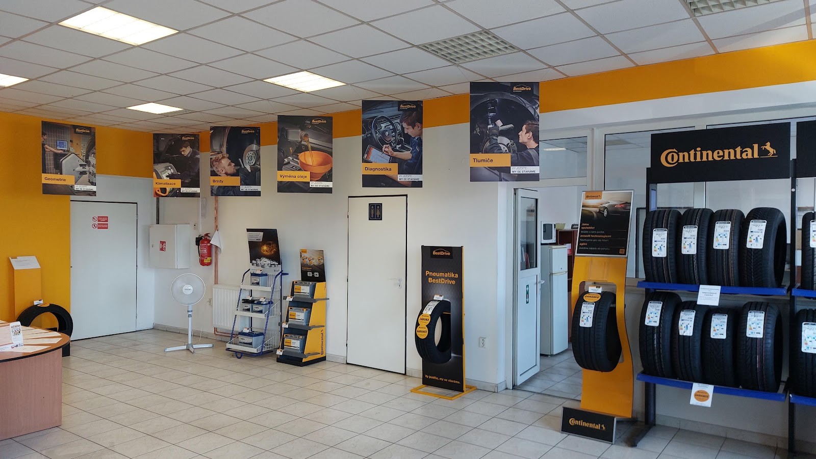Autoservis , Pneuservis BestDrive Pardubice