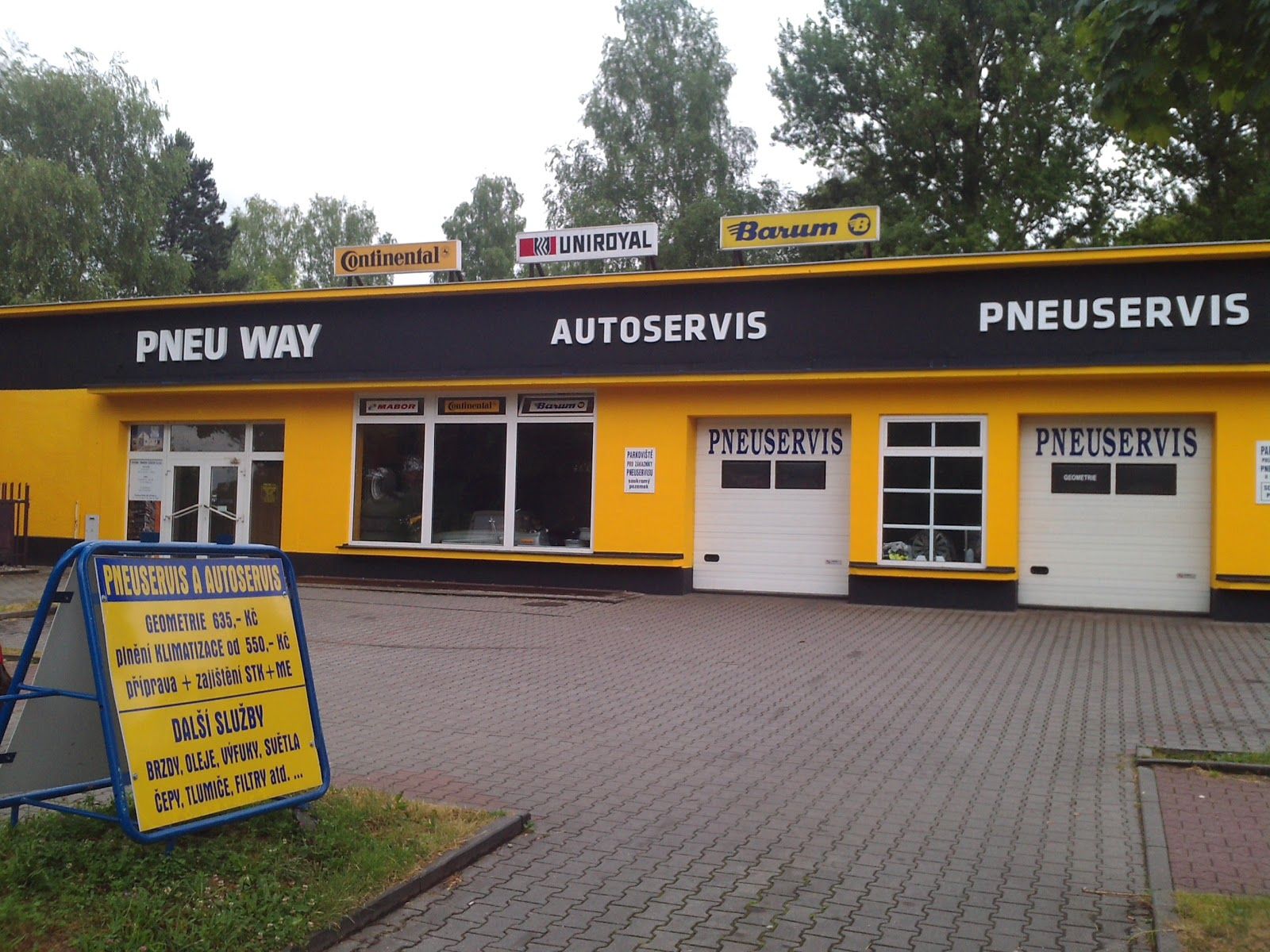 Autoservis Pneuservis Pneu Way Havířov