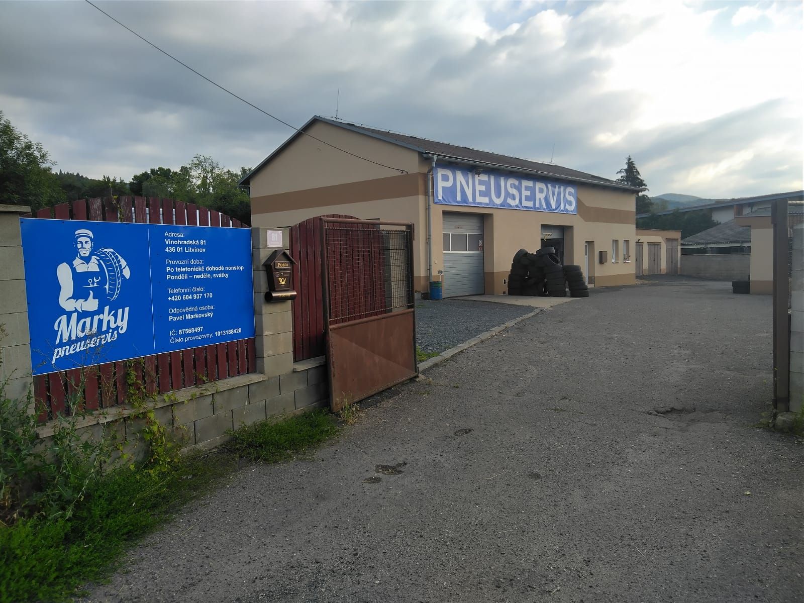 Autoservis Pneuservis Marky Litvínov