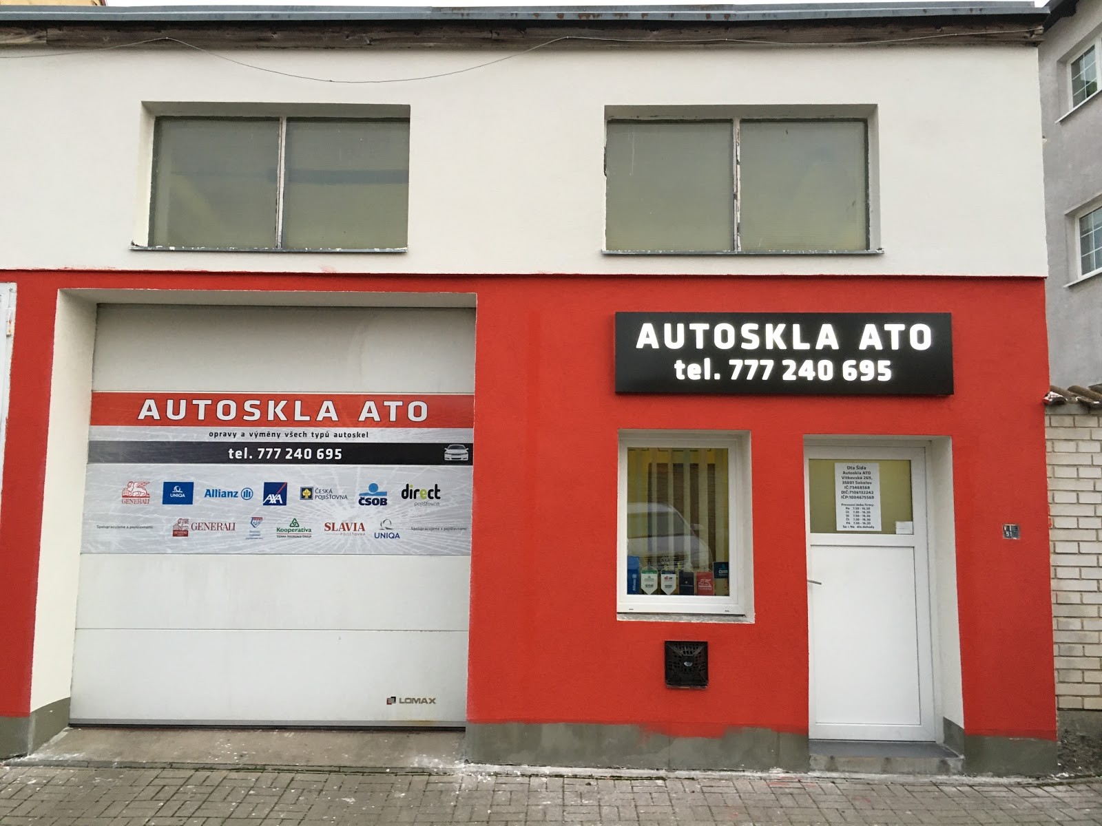 Autoservis Autoskla ATO Sokolov