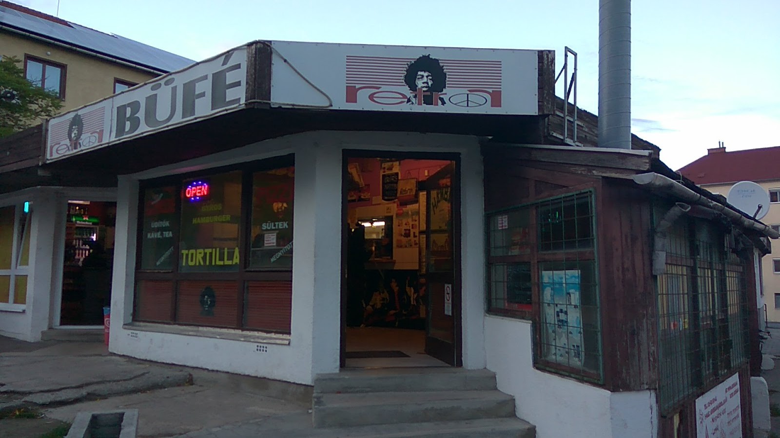 Retro büfé Várpalota