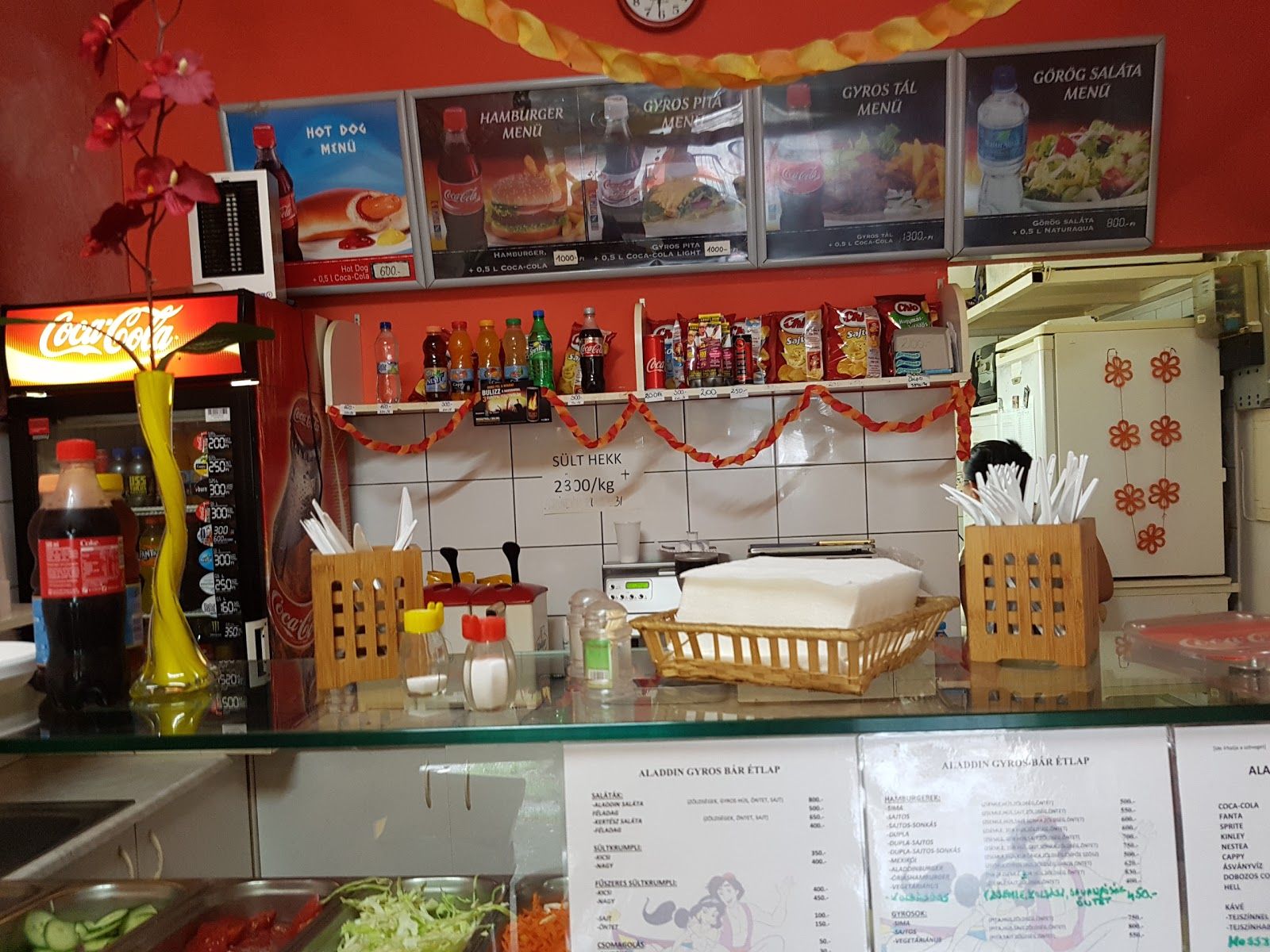 Aladdin Gyros Bár Sárospatak